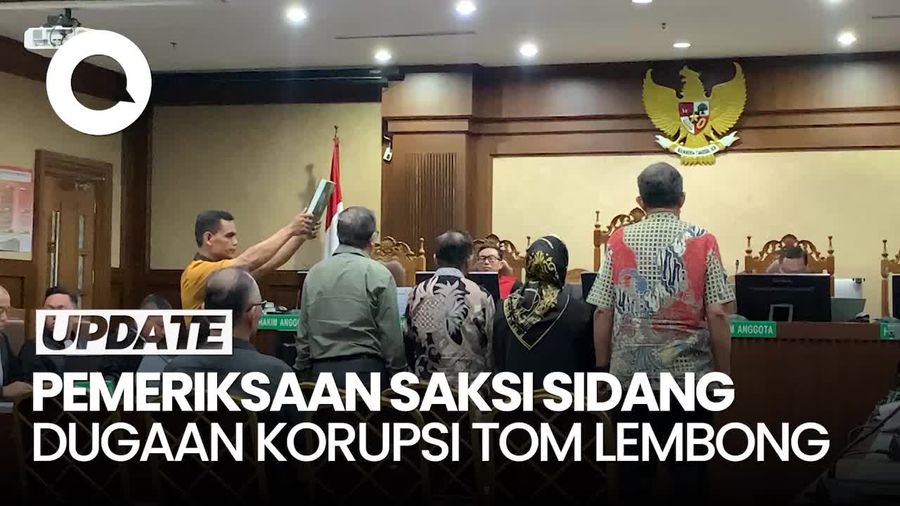 Video: JPU Hadirkan Enam Saksi Dalam Sidang Kasus Dugaan Korupsi Tom Lembong