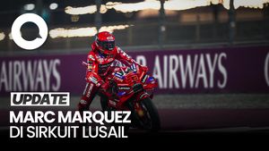 Video: Aksi Marc Marquez di Sirkuit Lusail, Juarai MotoGP Qatar 2025