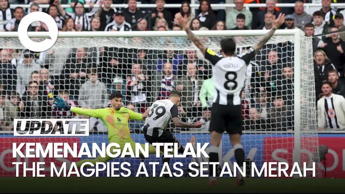 Video: Newcastle Gebuk MU dengan Skor 4-1