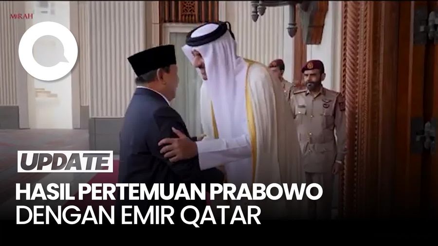 Video: Prabowo Ungkap Qatar Akan Investasi USD 2 Miliar ke Danantara 