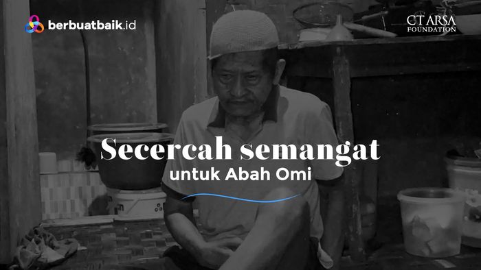 Donasi Sahabat Baik untuk Abah Omi yang Derita Stroke
