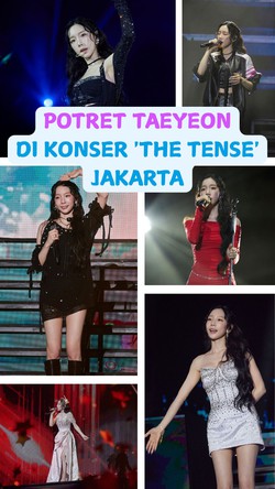 Video Lihat Lagi Outfit Manggung TAEYEON di Konser The TENSE Jakarta