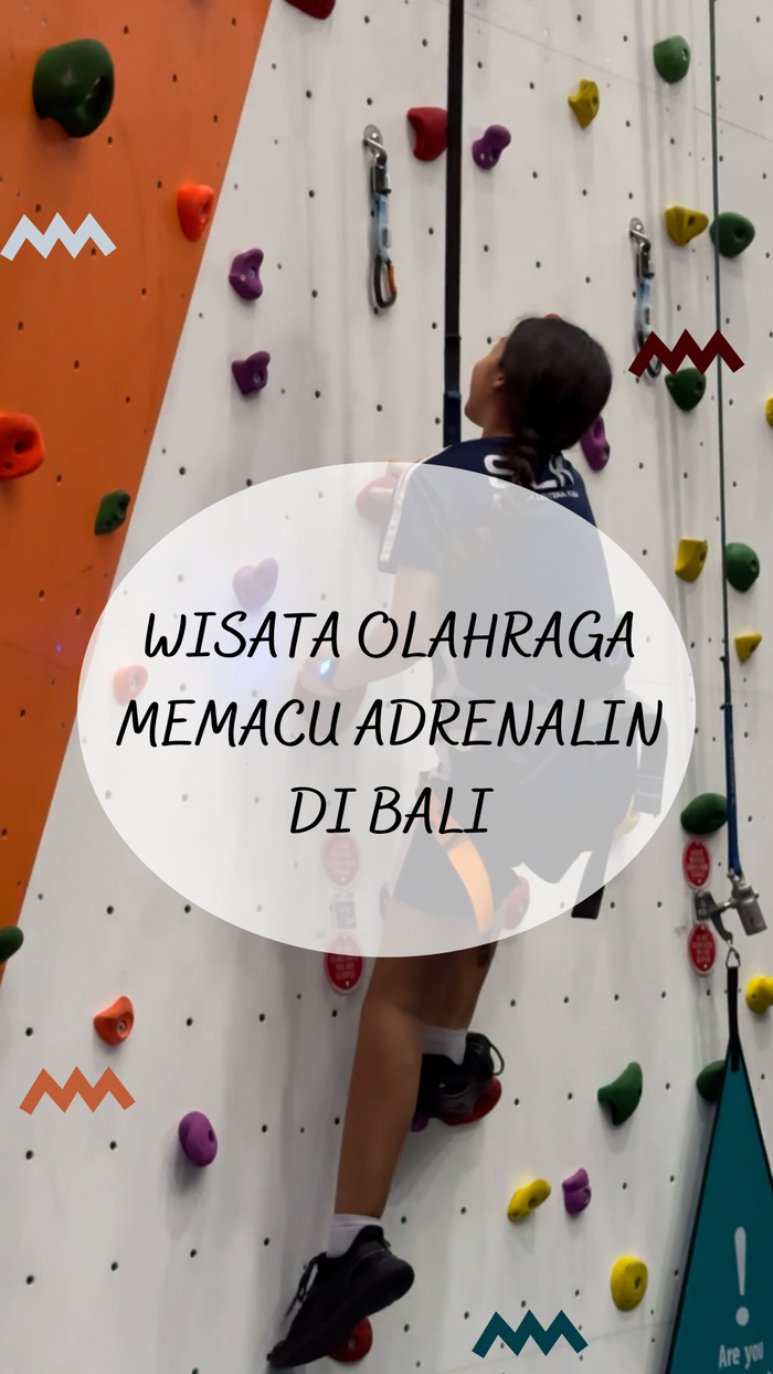 Video: Seru Banget! Wall Climbing dengan Total 90 Rute Menantang di Bali