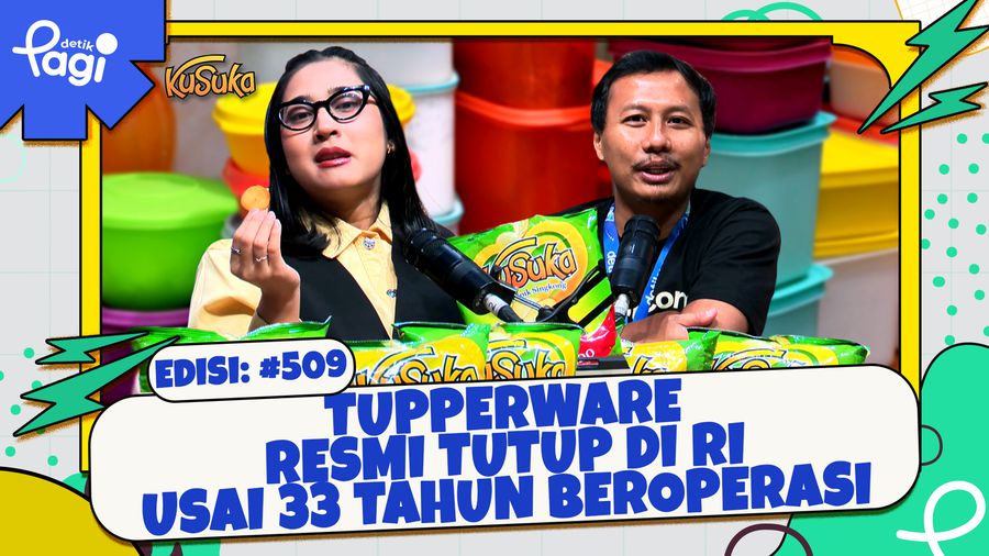 Tupperware Resmi Tutup di RI Usai 33 Tahun Beroperasi
