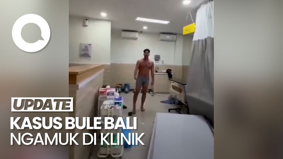 Video: Kronologi Bule Ngamuk dan Rusak Fasilitas di Klinik Nusa Medika Bali