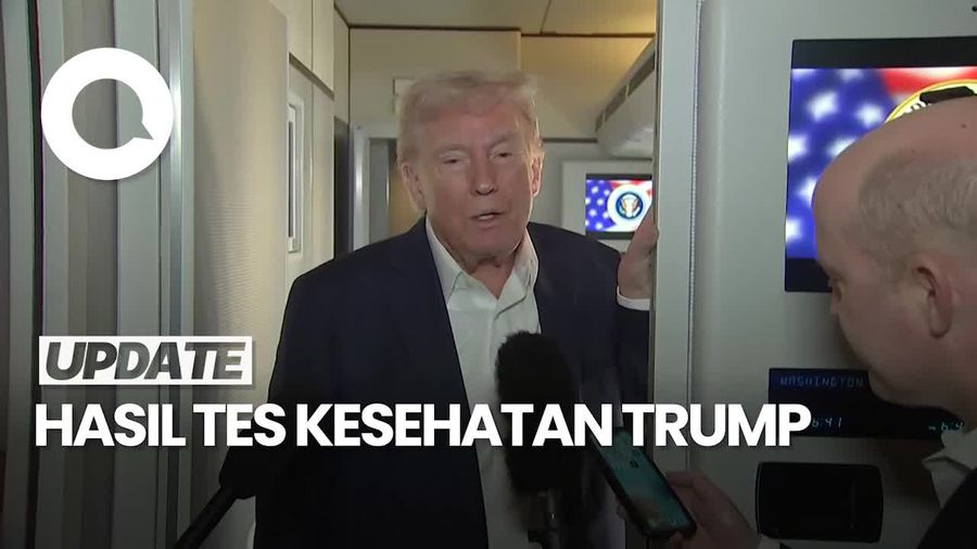 Video: Yang Ditemukan dari Pemeriksaan Medis Trump Selama 5 Jam
