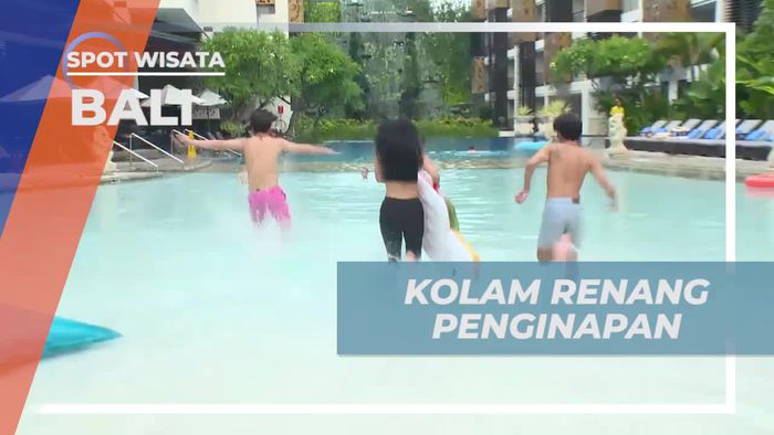 Bermain Seru di Kolam Renang Mewah Resort di Bali
