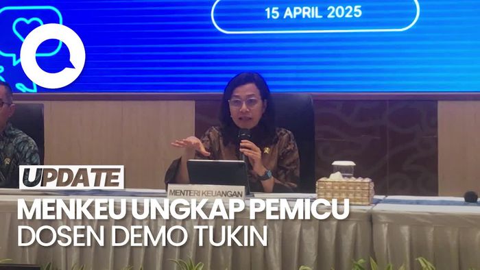 Video Sri Mulyani Ungkap Penyebab Dosen Demo Perkara Tukin