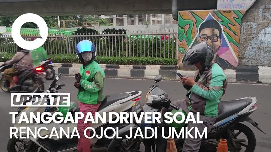 Video: Tanggapan Driver soal Rencana Ojek Online Masuk Kategori UMKM