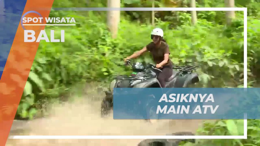 Kesenangan Bermain ATV di Bali Skutis Adventures