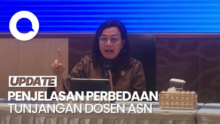 Video: Penjelasan Menkeu soal Tak Semua Dosen ASN Dapat Tukin