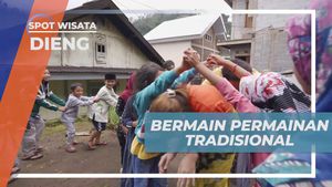Bergembira Bersama Permainan Tradisional di Dieng