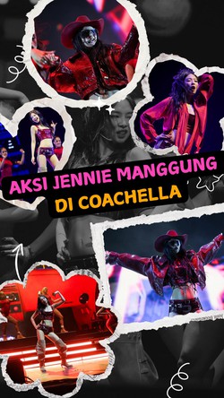 Video: Highlight Penampilan Jennie BLACKPINK di Panggung Coachella