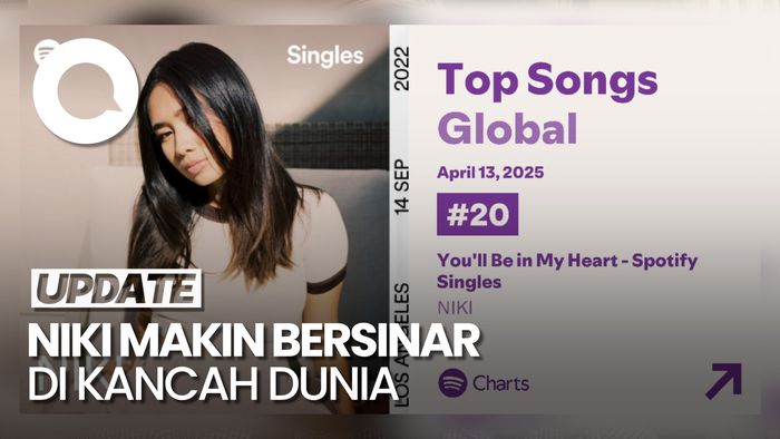 Video: NIKI Jadi Artis Indonesia Pertama yang Tembus Top 20 Spotify Global