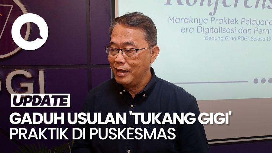 Video: PDGI Tanggapi Usulan Menkes soal Tukang Gigi Praktik di Puskesmas