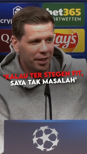 Video Szczesny Sadar Diri Kalau Dirinya Cuma Pengganti Ter Stegen
