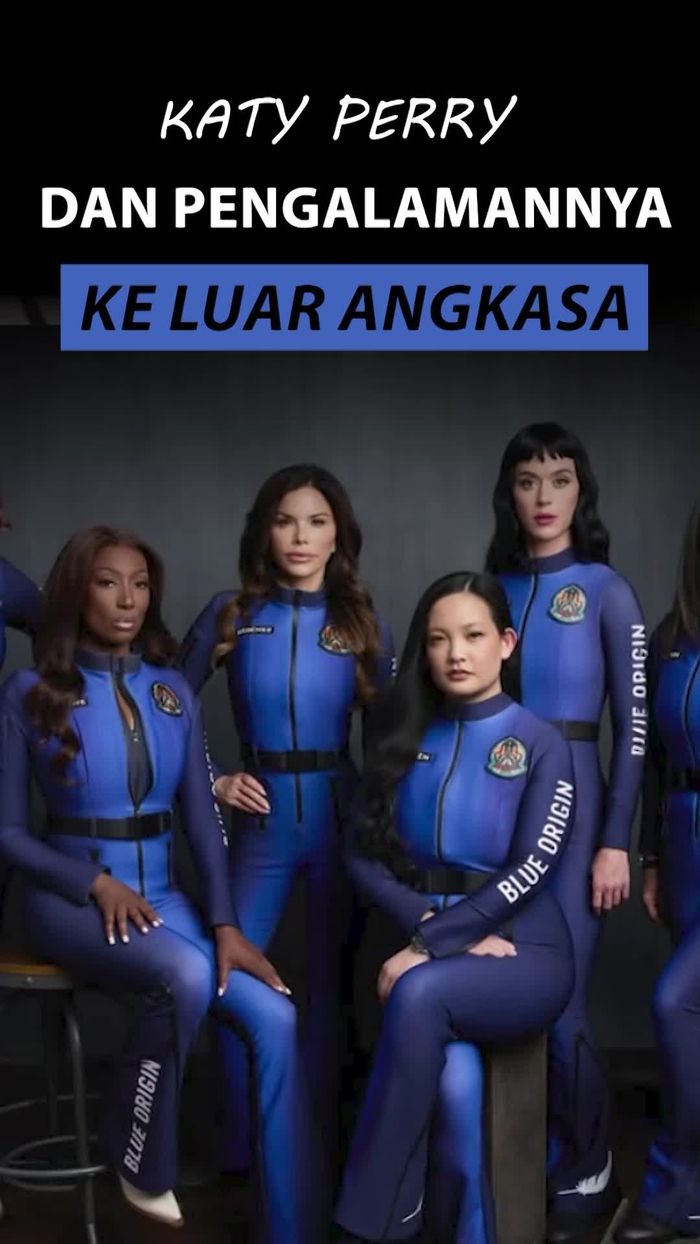 Video: Pengalaman Katy Perry Usai Pulang dari Perjalanan Antariksa