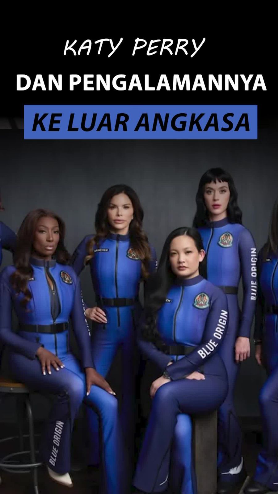 Video: Pengalaman Katy Perry Usai Pulang dari Perjalanan Antariksa