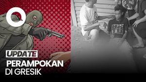 Video Aksi Perampokan Sadis di Gresik: Gasak Rp 110 Juta-Tembak 1 Warga
