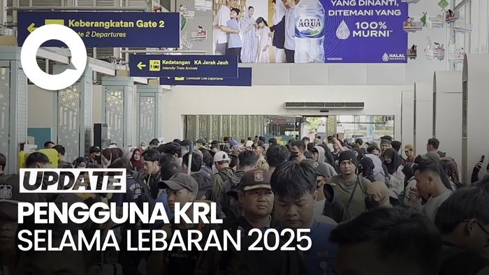 Video: 19,1 Juta Penumpang Gunakan KRL Selama Lebaran 2025