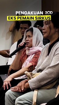 Video Cerita Pilu Eks Pemain Sirkus OCI: Disetrum hingga Dipasung