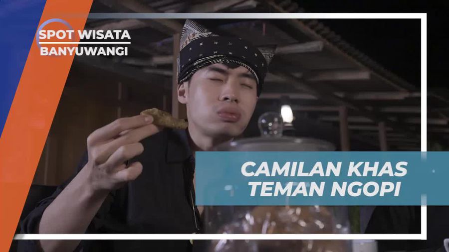 Menyantap Camilan Khas Teman Ngopi di Desa Osing Kemiren, Banyuwangi