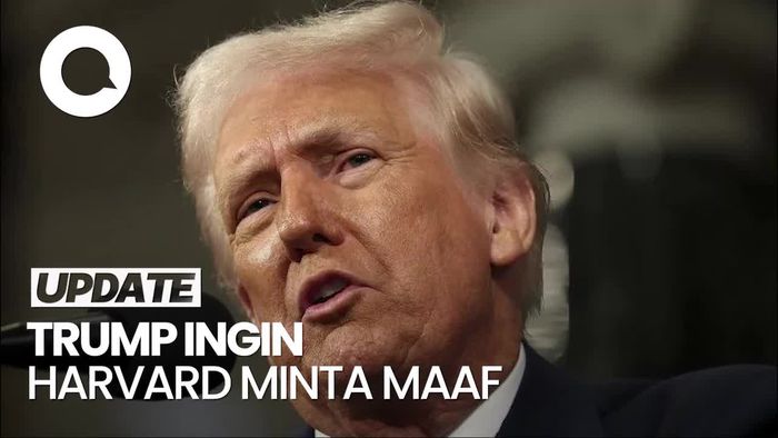 Video: Ancam Setop Dana, Trump Mau Universitas Harvard Minta Maaf
