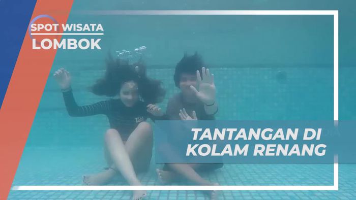 Mencoba Tantangan Seru di Kolam Renang Resort Lombok