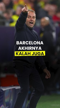Video Flick Usai Barcelona Kalah dari Dortmund: Yang Penting ke Semifinal