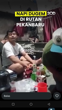 Video: Viral Napi Diduga Dugem-Pesta Narkoba di Rutan Pekanbaru