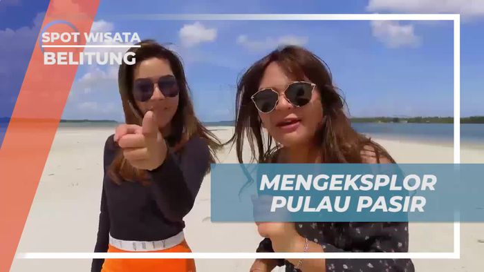 Menjadi Saksi Keindahan Pulau Pasir di Belitung