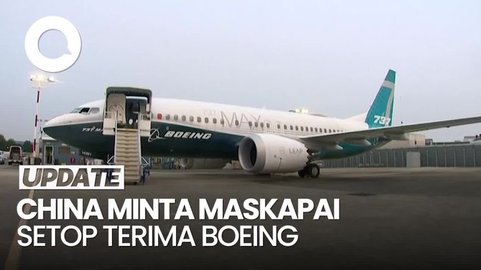 Video: Balas Tarif Trump, China Minta Maskapai Setop Terima Boeing