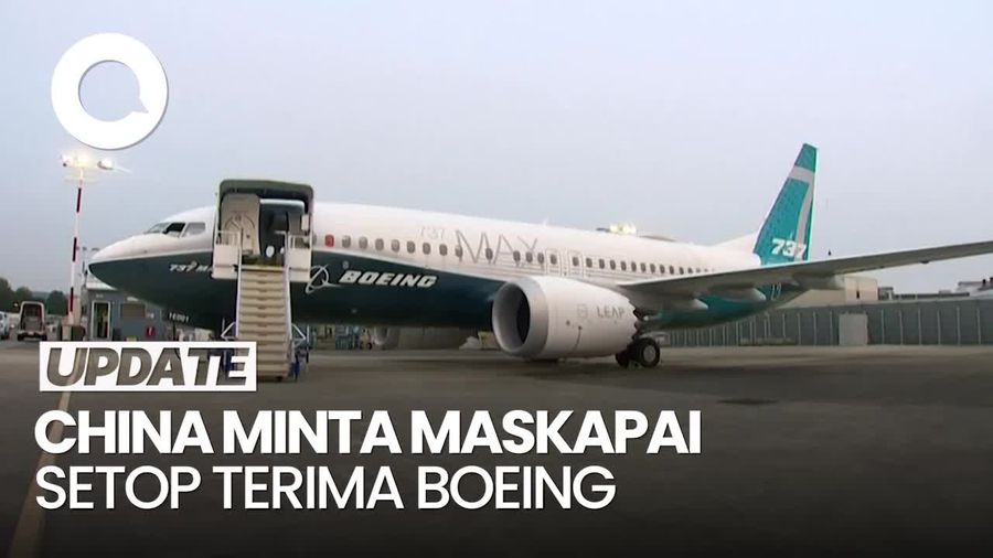 Video: Balas Tarif Trump, China Minta Maskapai Setop Terima Boeing