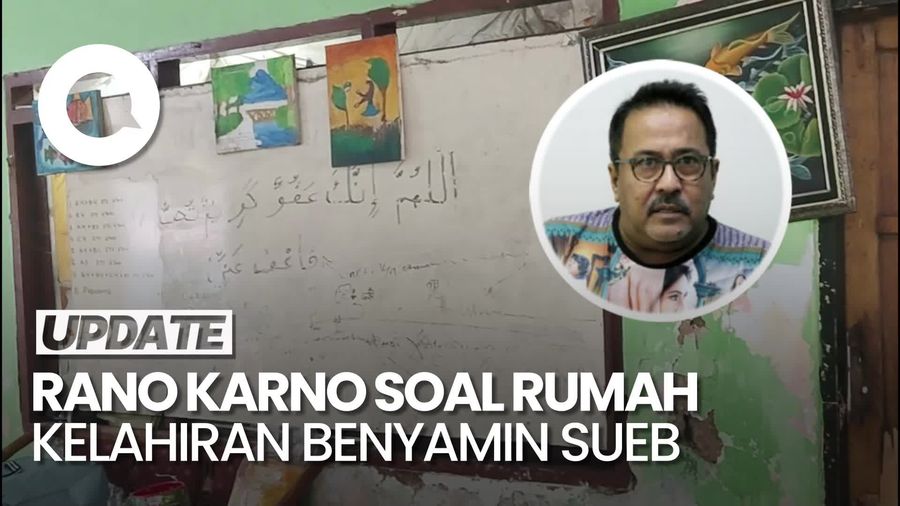 Video: Rencana Rano Karno Jadikan Rumah Benyamin Sueb Cagar Budaya