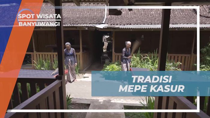 Terlibat dalam Tradisi Mepe Kasur Pagi di Desa Osing Kemiren, Banyuwangi