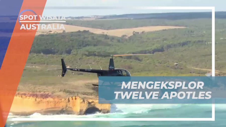 Menjelajahi Keindahan Twelve Apostles dari Atas Langit, Australia