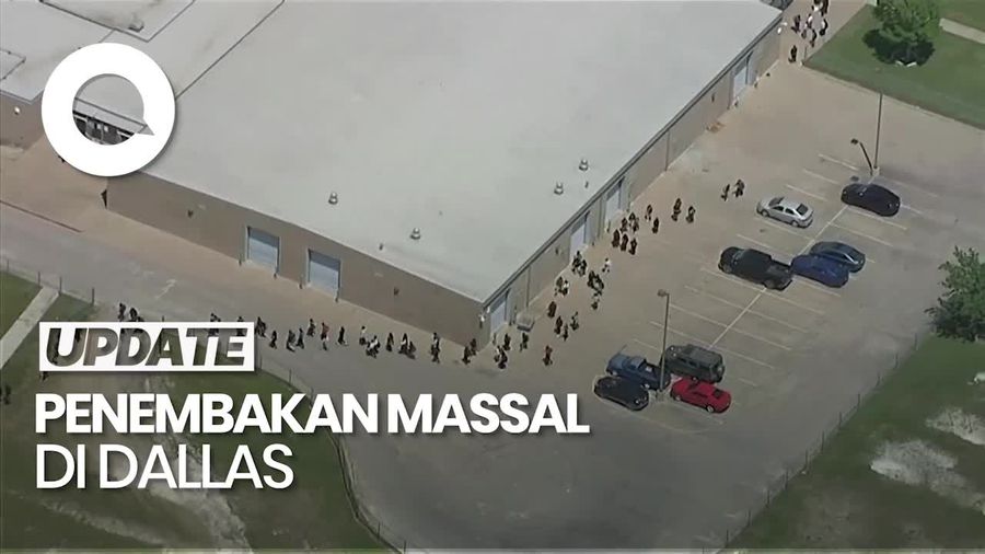 Video: Penembakan di Sekolah Menengah Dallas, 3 Siswa Terluka Kotak Masuk