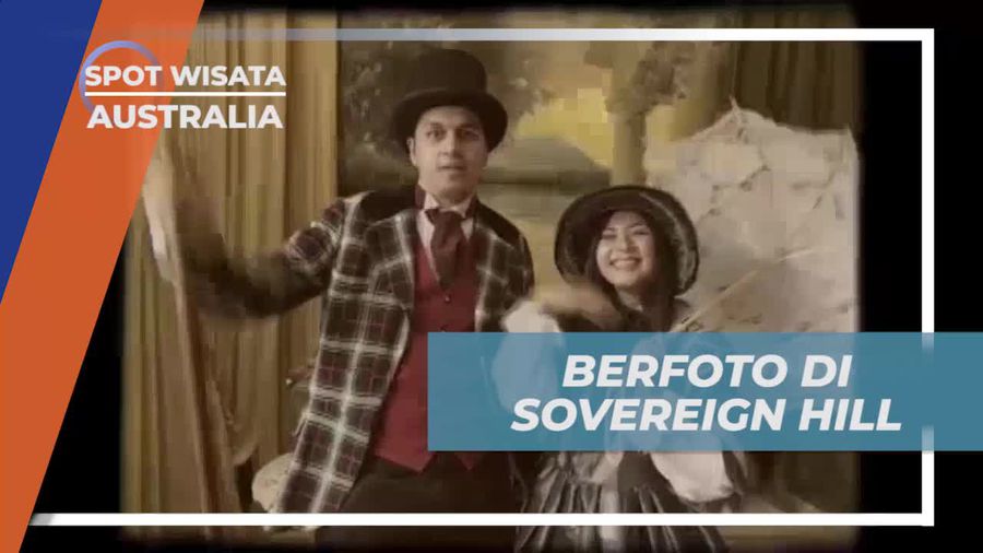  Bergaya dan Berfoto di Studio Foto Kreatif di Sovereign Hill, Australia
