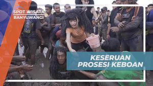 Menyaksikan Keseruan Prosesi Keboan di Desa Aliyan, Banyuwangi