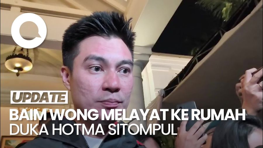 Video Baim Wong soal Kepergian Hotma Sitompul: Kita Ingat Kebaikannya Saja