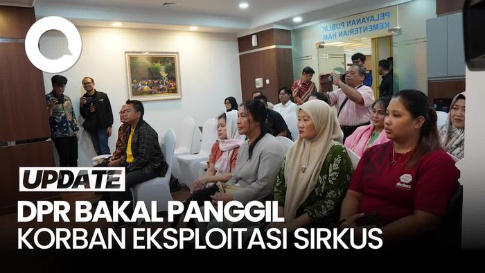 Video: Komisi III DPR Bakal Panggil Eks Pemain Sirkus Korban Eksploitasi Senin Depan