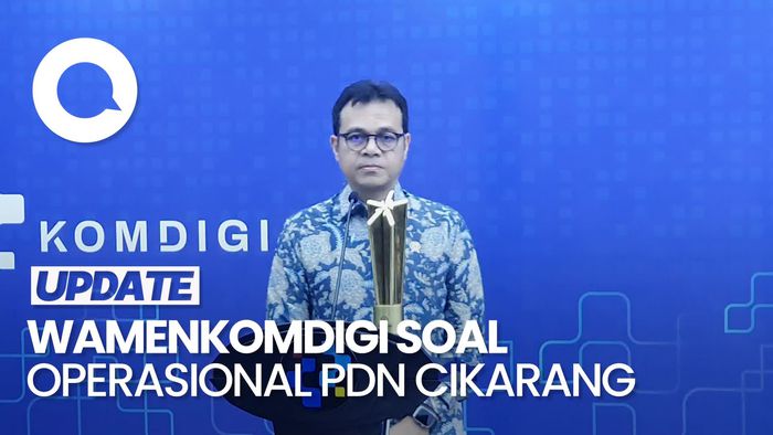 Video: Wamenkomdigi Bicara Soal Operasional PDN Cikarang