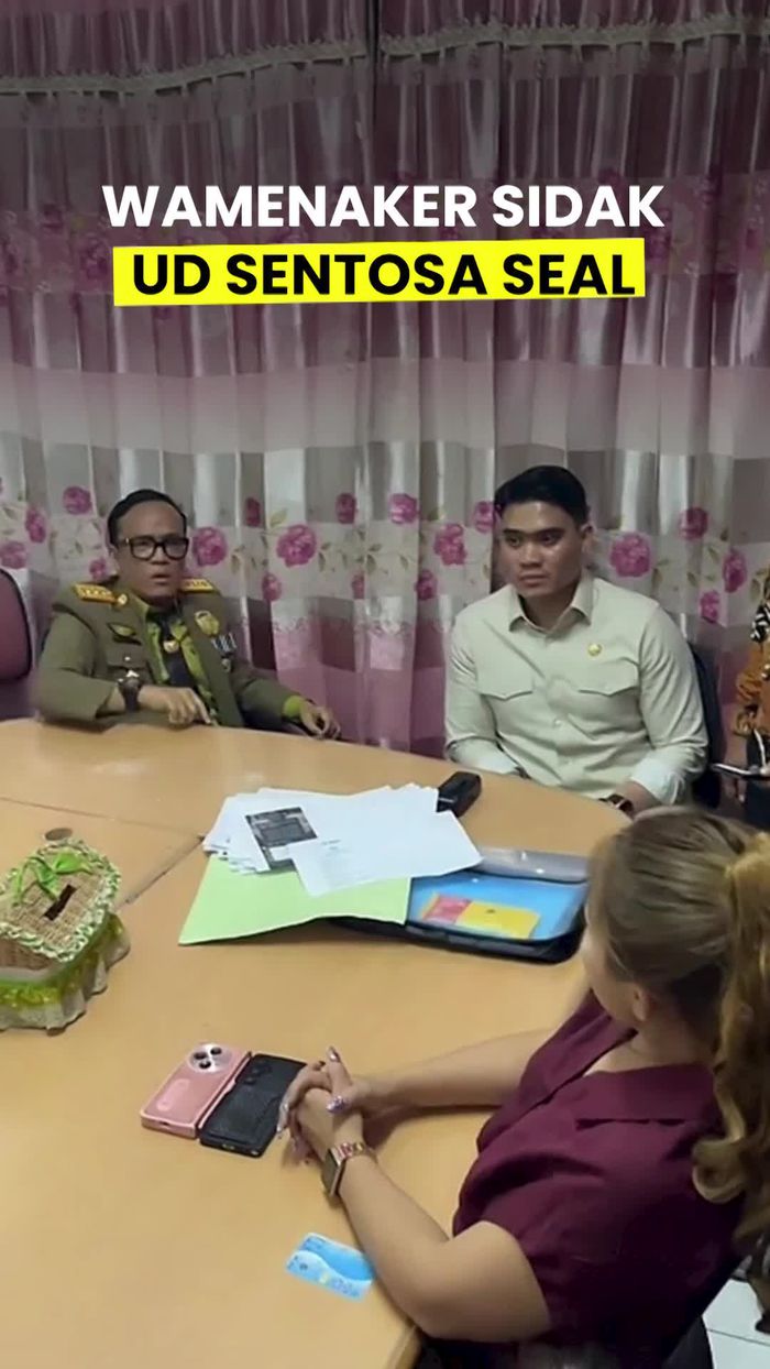 Video: Momen Wamenaker Sidak Perusahaan yang Diduga Tahan Ijazah di Surabaya 