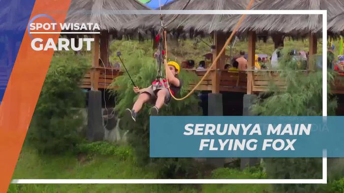 Menikmati Keseruan Flying Fox yang Mengujikan di Garut