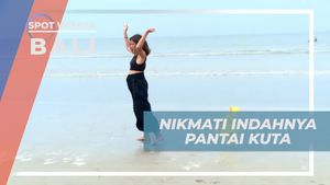 Menikmati Indahnya Pemandangan Pantai Kuta, Bali