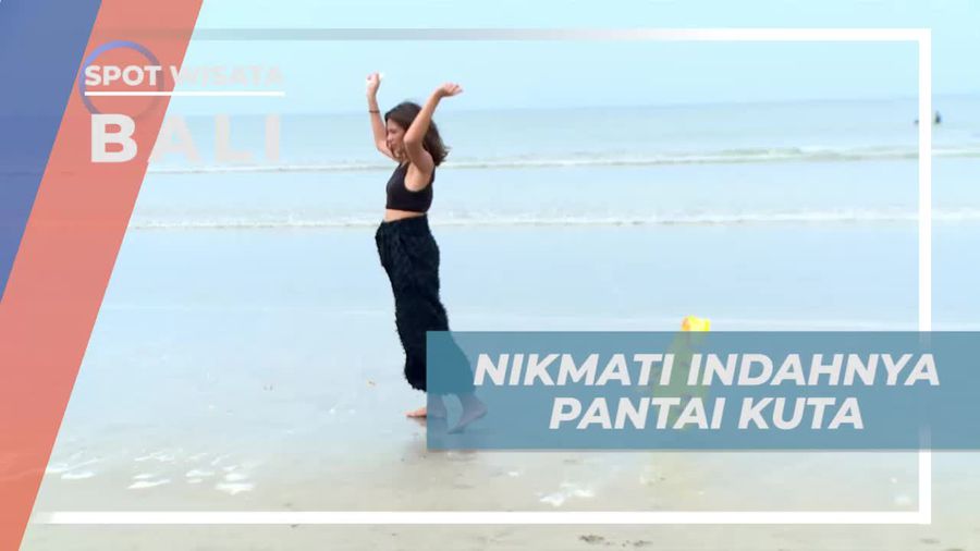 Menikmati Indahnya Pemandangan Pantai Kuta, Bali