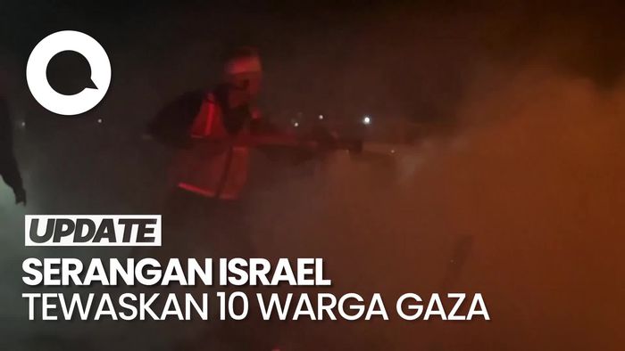 Video: Israel Gempur Tenda Pengungsian Khan Younis Gaza, 10 Orang Tewas