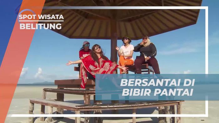 Menghabiskan Waktu di Gazebo Unik di Pulau Leebong, Belitung