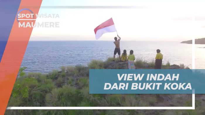 Mengagumi View Indah dari Bukit Koka yang Menawan, Maumere