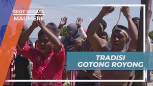 Berkolaborasi dalam Tradisi Gotong Royong di Desa Darat Pantai, Maumere